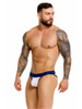 Men's Rush Bikini – Sporty Low-Rise Men's Bikini Underwear (White) by JOR