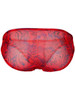 Men's Calipso Bikini – Breathable Mesh Bikini Underwear (Red) by Clever