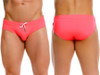 Men's Travel Swim Brief – Vibrant Low-Rise Swim Brief (Candy) by JOR