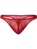 Men's Calipso Thong – Modern Men's Thong Underwear (Red) by Clever