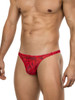Men's Calipso Thong – Modern Men's Thong Underwear (Red) by Clever