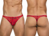 Men's Calipso Thong – Modern Men's Thong Underwear (Red) by Clever