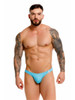 Men's Travel Swim Thong – Minimalist Men's Swim Thong (Turquoise) by JOR