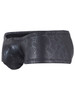 Men's Atlas Trunks – Metallic Textured Luxury Trunks (Black) by Clever