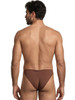 Men's Microfiber Bikini – Low-Rise Microfiber Bikini Briefs (Chocolate) by Xtremen