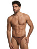 Men's Microfiber Bikini – Low-Rise Microfiber Bikini Briefs (Chocolate) by Xtremen