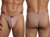 Men's Microfiber Bikini – Low-Rise Microfiber Bikini Briefs (Khaki) by Xtremen