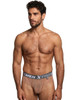 Men's Microfiber Mesh Briefs – Breathable Low-Rise Mesh Underwear (Brown) by Xtremen