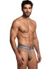 Men's Microfiber Mesh Briefs – Breathable Low-Rise Mesh Underwear (Brown) by Xtremen