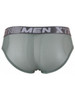 Men's Microfiber Mesh Briefs – Breathable Low-Rise Mesh Underwear (Green) by Xtremen