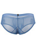 Men's Microfiber Mesh Trunks – Breathable Low-Rise Mesh Underwear (Blue) by Xtremen