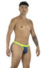Men's Low Rise Thong – Sexy Pouch Underwear (Navy) by CandyMan