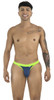 Men's Low Rise Thong – Sexy Pouch Underwear (Navy) by CandyMan