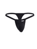Men's String Thong – Low Rise Sexy Pouch Underwear (Black) by CandyMan