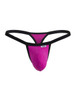 Men's String Thong – Low Rise Sexy Pouch Underwear (Magenta) by CandyMan