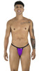 Men's String Thong – Low Rise Sexy Pouch Underwear (Orchid) by CandyMan