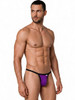 Men's String Thong – Low Rise Sexy Pouch Underwear (Orchid) by CandyMan