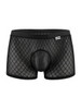 Men's Fishnet Boxer Briefs – Sheer Mesh Sexy Underwear (Black) by CandyMan