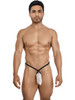 Men's G-String – Minimalist Contoured Pouch Underwear (Beige) by Pikante