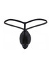 Men's G-String – Minimalist Contoured Pouch Underwear (Black) by Pikante