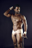 Men's Low Rise Trunks – Smooth Contoured Pouch Underwear (Beige) by Pikante