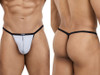 Men's G-String – Minimal Coverage Contoured Pouch Underwear (Gray) by Pikante