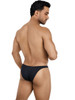 Men's Low-Rise Bikini – Contoured Pouch Underwear (Black) by Pikante