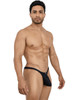Men's Low-Rise Bikini – Contoured Pouch Underwear (Black) by Pikante