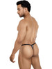 Men's Low-Rise Thong – Contoured Pouch Underwear (Gray) by Pikante