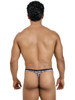 Men's Low-Rise Python Print Thong – Exotic Contoured Pouch Underwear by Pikante