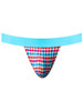 Men's So Comfy Gingham Jockstrap – Bamboo Jockstrap Underwear (Gingham Print) by MalePower
