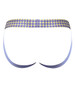 Men's So Comfy Gingham Jockstrap – Bamboo Jockstrap Underwear (Purple) by MalePower
