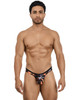 Men's Sheer Camouflage Mesh Thong – Low-Rise Contour Pouch Underwear by Pikante