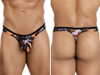 Men's Sheer Camouflage Mesh Thong – Low-Rise Contour Pouch Underwear by Pikante