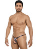 Men's Sheer Camouflage Mesh Bikini – Low-Rise Contour Pouch Underwear by Pikante