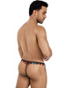 Men's Colorful Animal Print Thong – Low-Rise Contour Pouch Underwear by Pikante
