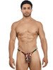Men's Colorful Animal Print Bikini – Low-Rise Contour Pouch Underwear by Pikante