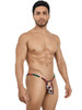 Men's Colorful Animal Print Bikini – Low-Rise Contour Pouch Underwear by Pikante