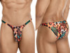 Men's Colorful Animal Print Bikini – Low-Rise Contour Pouch Underwear by Pikante