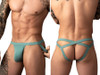 Men's Eco Cozy Jockstrap – Supportive Open-Back Underwear (Green) by MalePower