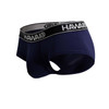 Men's Dark Blue Microfiber Boxer Briefs – Supportive Everyday Underwear by HAWAI
