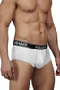 Men's White Microfiber Boxer Briefs – Supportive Everyday Underwear by HAWAI