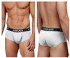 Men's White Microfiber Boxer Briefs – Supportive Everyday Underwear by HAWAI