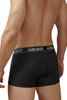 Men's Microfiber Trunks – Soft Supportive Everyday Underwear (Black) by HAWAI