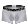 Men's Microfiber Trunks – Soft Supportive Everyday Underwear (White) by HAWAI