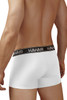 Men's Microfiber Trunks – Soft Supportive Everyday Underwear (White) by HAWAI