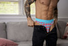 Men's So Comfy Gingham Thong – Bamboo Comfort Men's Thong (Gingham Print) by MalePower