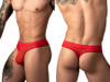 Men's Mesh 2 Bong Thong – Sheer Mesh Men's Thong (Red) by MalePower