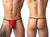 Men's Mesh 2 G-String – Sheer Mesh Men's G-String (Red) by MalePower