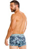 Men’s Tags Trunks – Bold Abstract Graphic Underwear (43-Blue) by Unico